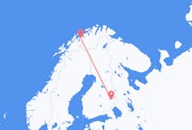 Flights from Sørkjosen to Joensuu