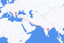 Flights from Vijayawada, India to Kavala, Greece