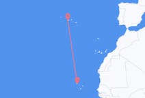Flights from São Vicente, Cape Verde to Horta, Azores, Portugal