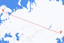 Flyreiser fra Harbin, til Rovaniemi