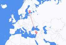 Flyreiser fra Tallinn, Estland til Hatay Province, Tyrkia