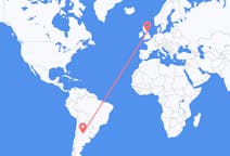 Flyrejser fra Córdoba, Argentina til Durham, England, England