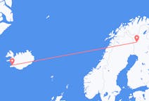 Flights from Reykjavik, Iceland to Kittilä, Finland