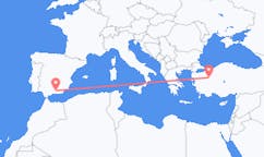 Loty z Granada, Hiszpania do Kütahyi, Turcja