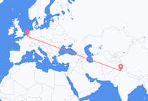 Vluchten van Amritsar, India naar Brussel, België