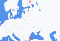 Flights from Istanbul, Turkey to Savonlinna, Finland