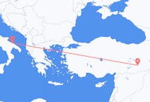 Flyreiser fra Bari, til Diyarbakir