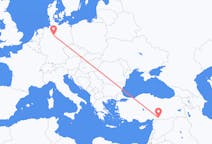 Flyreiser fra Gaziantep, Tyrkia til Hannover, Tyskland