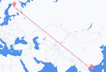 Flights from Sanya, China to Kajaani, Finland