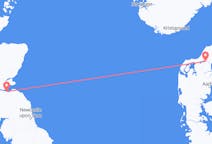 Flights from Aalborg, Denmark to Edinburgh, Scotland