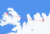 Flug frá Ísafirði til Akureyrar