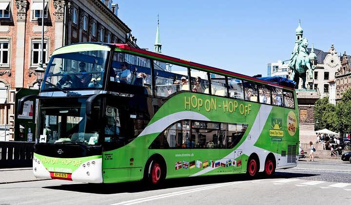 Hop-on hop-off tour Kopenhagen met bus en boot