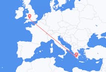 Flyreiser fra Bristol, England til Kalamata, Hellas