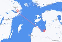 Flyg från Riga, Lettland till Stockholm, Sverige