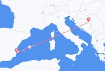 Loty z Tuzla, Bośnia i Hercegowina do Alicante, Hiszpania