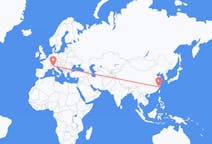 Flyreiser fra Wenzhou, Kina til Milano, Italia