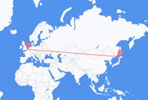 Flights from Asahikawa, Japan to Ostend, Belgium