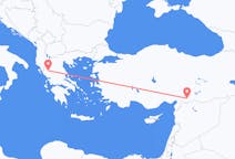 Vluchten van Gaziantep, Turkije naar Ioannina, Griekenland