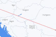 Flyreiser fra Salzburg, til București