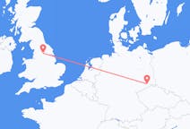 Flyreiser fra Leeds, England til Dresden, Tyskland