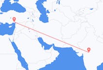 Flyreiser fra Indore, til Adana