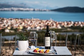 Private Split & Trogir: Wine Tasting & Vineyard with Sea View
