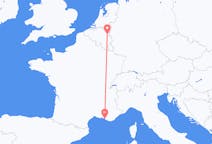 Flyrejser fra Maastricht, Holland til Marseille, Frankrig