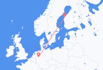 Flyg från Vasa till Dortmund