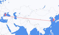 出发地 韩国出发地 济州市目的地 土耳其宗古尔达克的航班