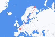 Loty z miasta Murmansk do miasta Clermont-Ferrand