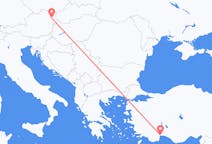 Flights from Antalya in Turkey to Vienna in Austria