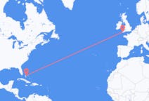 Flights from Nassau to Newquay