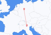 Flights from Kassel, Germany to Verona, Italy