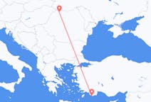 Flights from Kastellorizo, Greece to Baia Mare, Romania