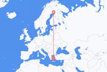 Flights from Heraklion, Greece to Oulu, Finland