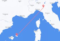 Flights from Parma, Italy to Menorca, Spain