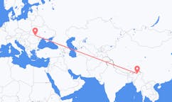 Flights from Dibrugarh, India to Suceava, Romania