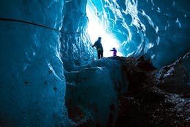 Speleologia ed escursione sul ghiacciaio Skaftafell