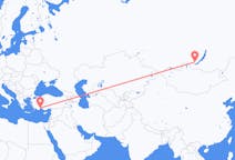 Flights from Irkutsk, Russia to Antalya, Turkey