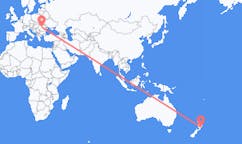 Flyg från Napier, Nya Zeeland, Nya Zeeland till Targu Mures, Rumänien
