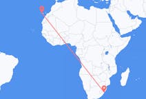 Flyrejser fra Durban til Tenerife