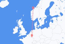 Vluchten van Luxemburg, Luxemburg naar Molde, Noorwegen