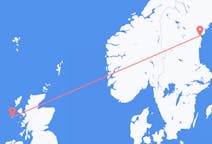 Fly fra Sundsvall til Barra