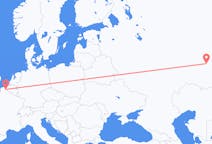 Flyreiser fra Ufa, Russland til Lille, Frankrike