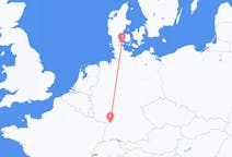 Flyrejser fra Karlsruhe, Tyskland til Sonderburg, Danmark