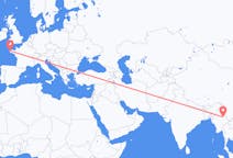 Flights from Lashio, Myanmar (Burma) to Brest, France