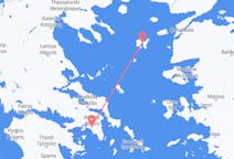 Flyg från Lemnos, Grekland till Aten, Grekland
