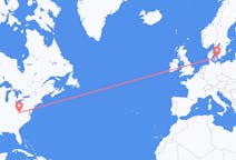 Flights from Hamilton to Copenhagen