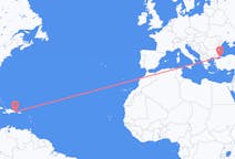 Flyreiser fra Punta Cana, til Istanbul