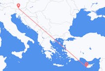 Flights from Paphos, Cyprus to Klagenfurt, Austria